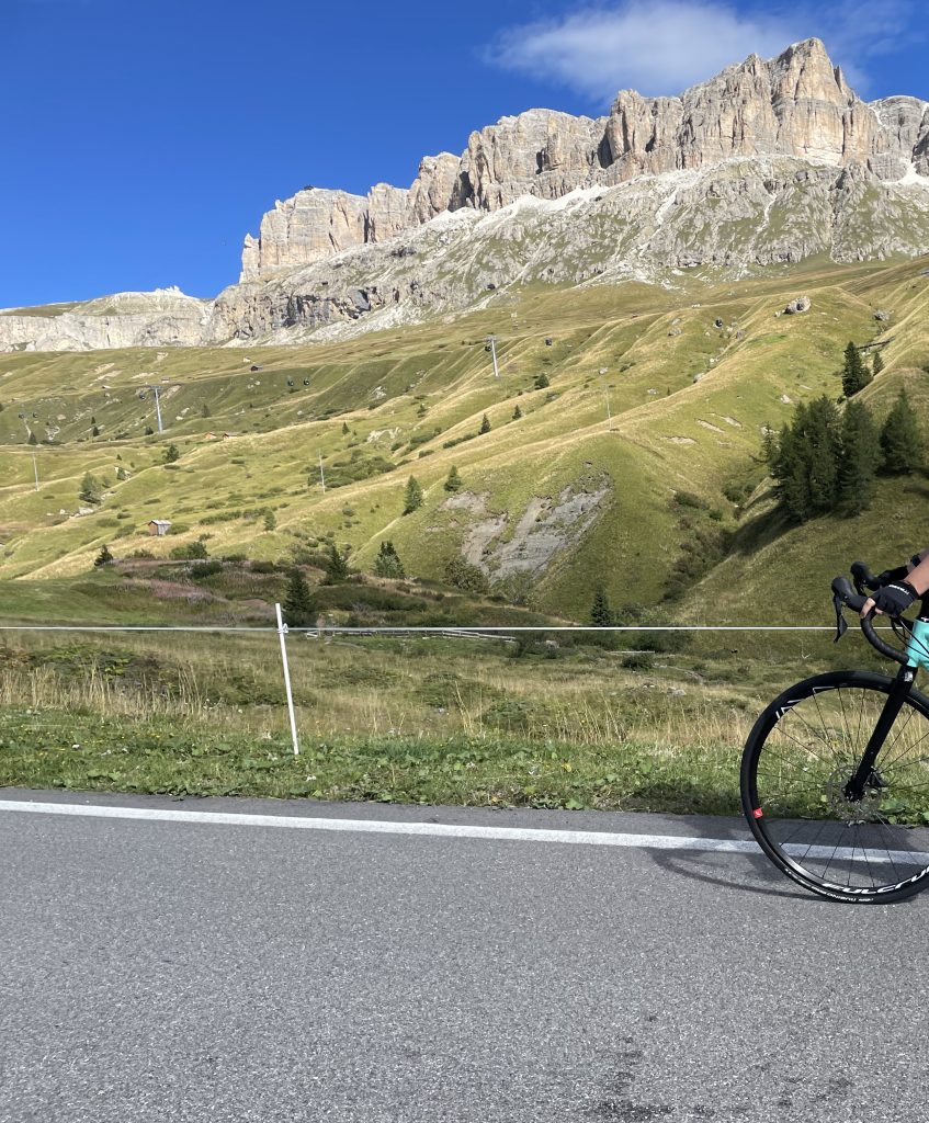 Salita al Passo Pordoi