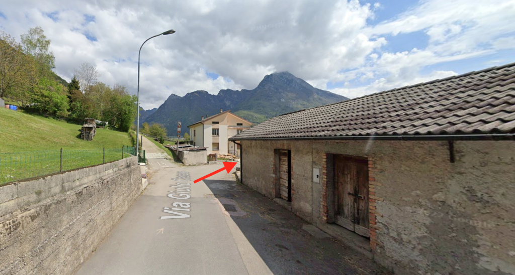 Bivio per la strada romana