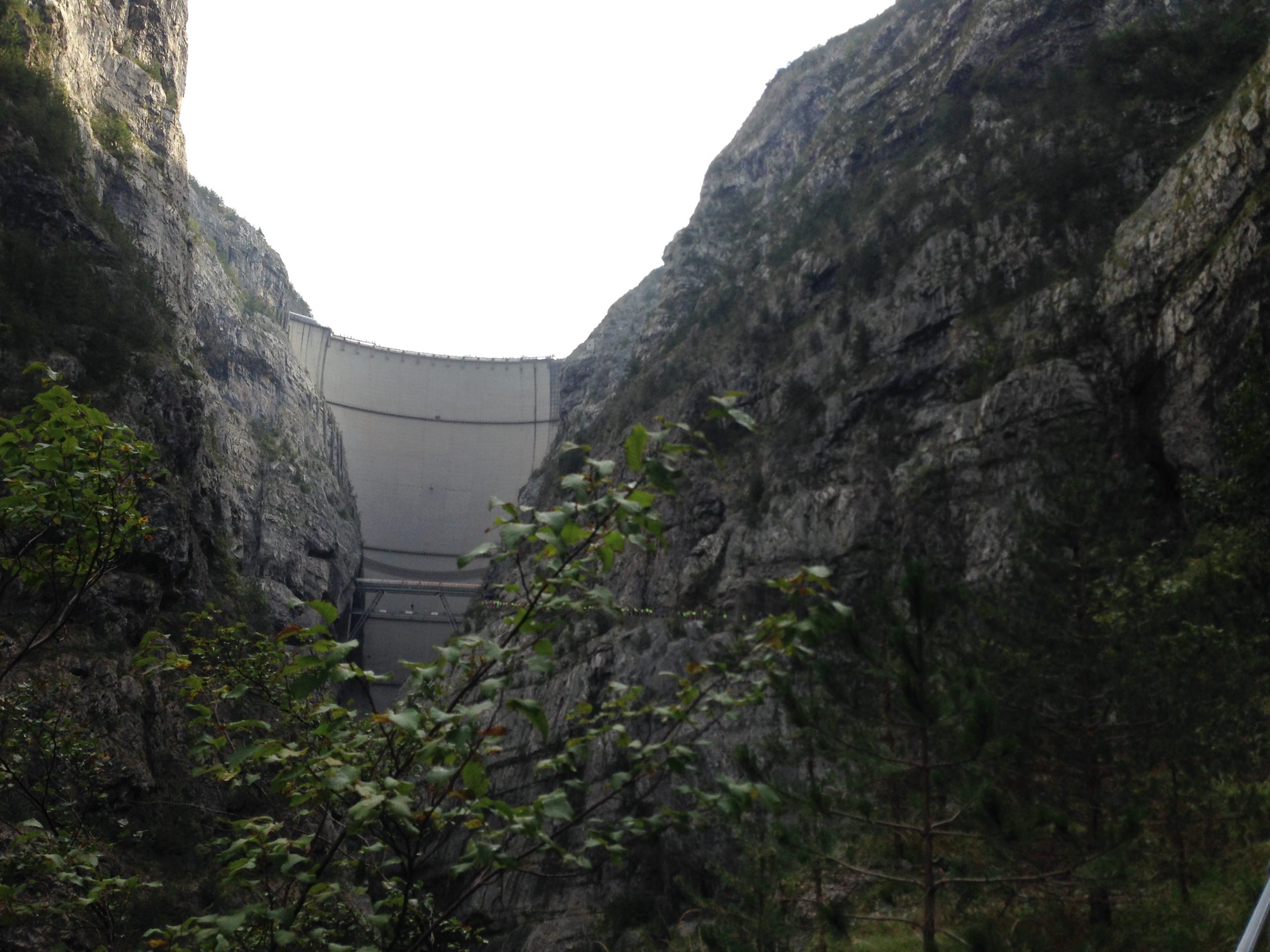 Vajont da Longarone in bici da corsa